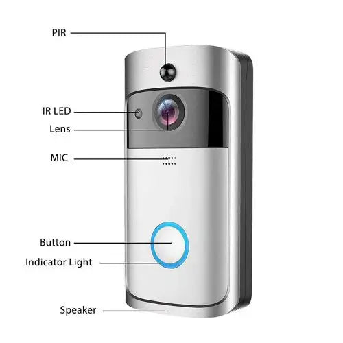 Wifi Smart Video Doorbell Security Camera - Two-Way_1