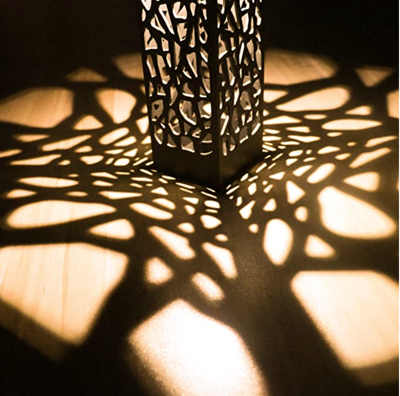 2 Pack - Solar Outdoor Garden Cube Light_1