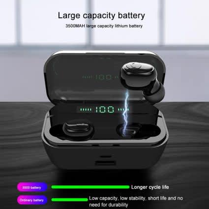 Digital Display Earbud Headset_2