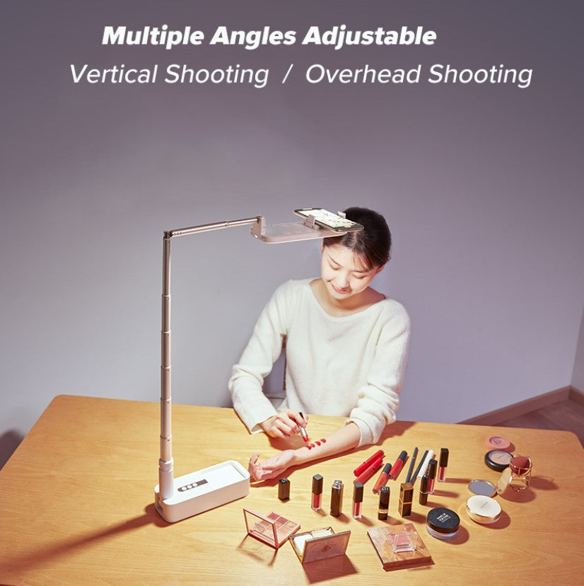 Multi-functional Folding Outdoor Wireless Bracket - White_2